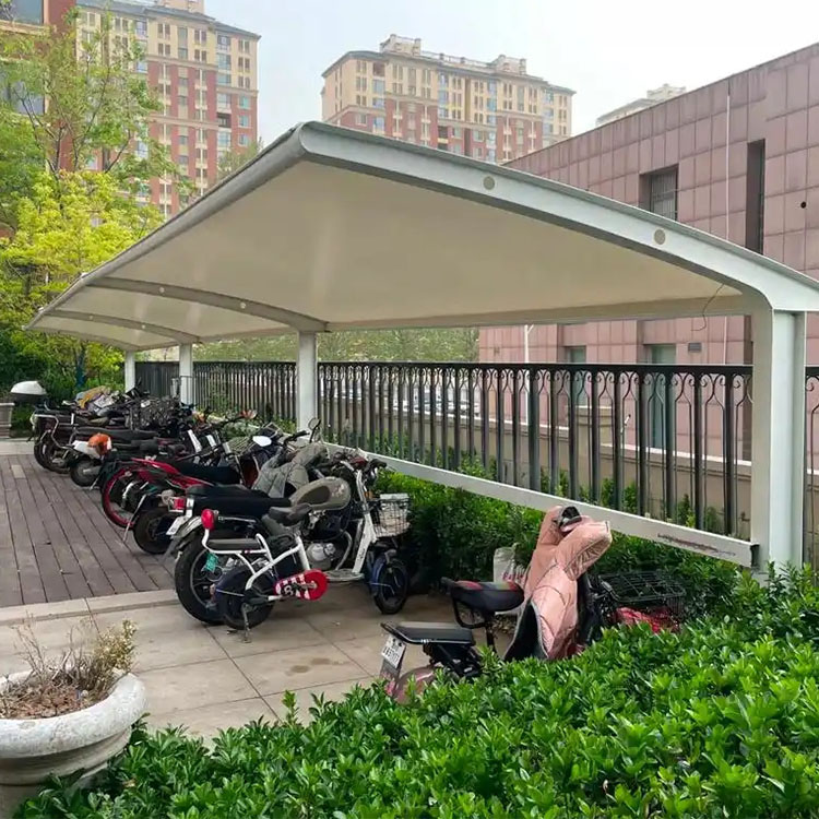 昌乐县膜结构电动车棚